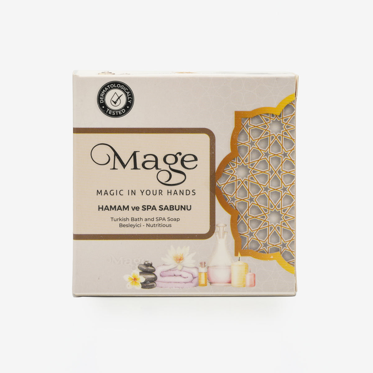 Mage Doğal Hamam & SPA Sabunu 100 gram 1 adet hediyelik kutuda