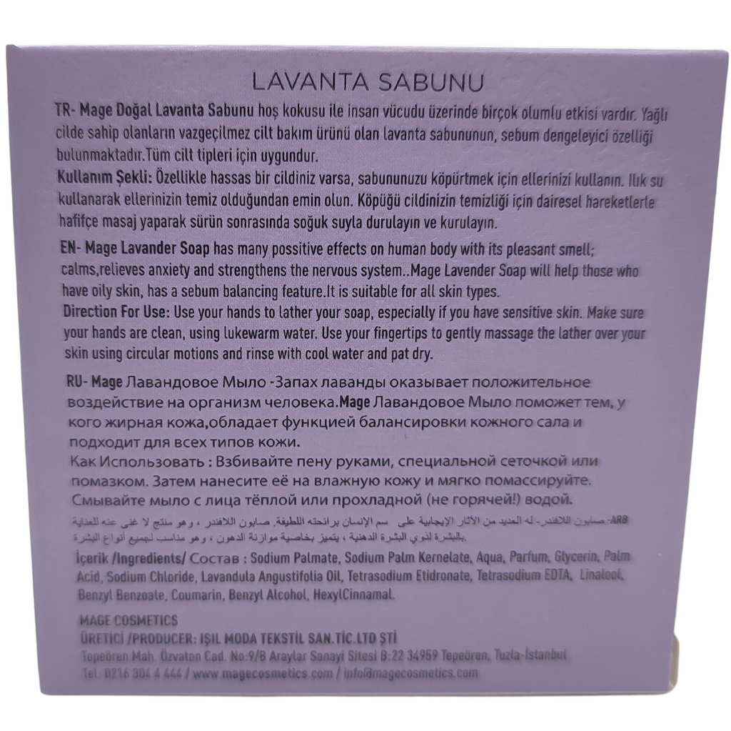 LAVANTALI DOĞAL SABUN
